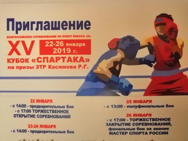 Всероссийский турнир по боксу