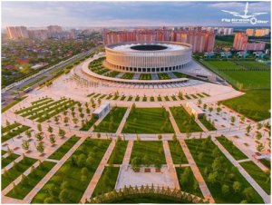 В парке «Краснодар» состоится прямая трансляция футбольного матча «Казахстан – Россия»