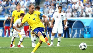 Полузащитнику ФК «Краснодар» Классону удалось забить решающий гол в матче ЕВРО 2020 между Швецией и Норвегией