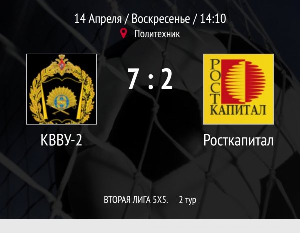 "КВВУ-2" - "Росткапитал"
