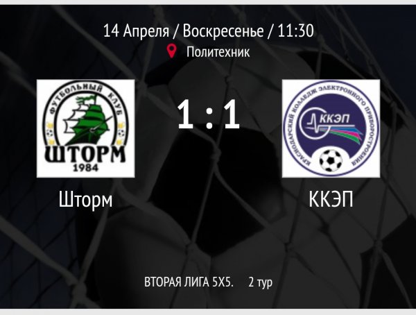 "Шторм" - "ККЭП"