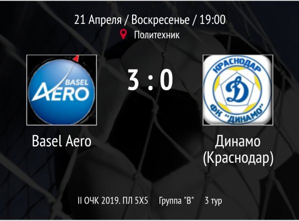 "Basel Aero" - "Динамо"