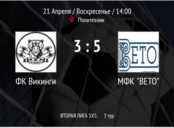 "Викинги" - "ВЕТО"