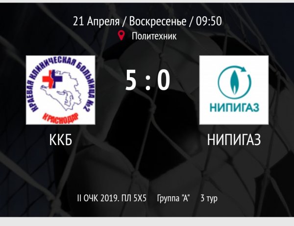 "НИПИГАЗ" - "ККБ"