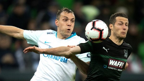 Игроки «Зенита» и «Краснодара» создали потасовку