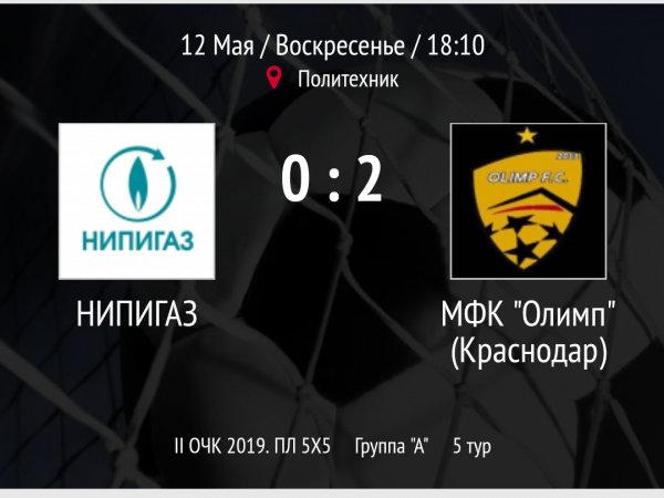 "НИПИГАЗ" - "Олимп"