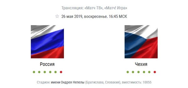 Сборная России сыграет с командой Чехии в матче за бронзу чемпионата мира по хоккею