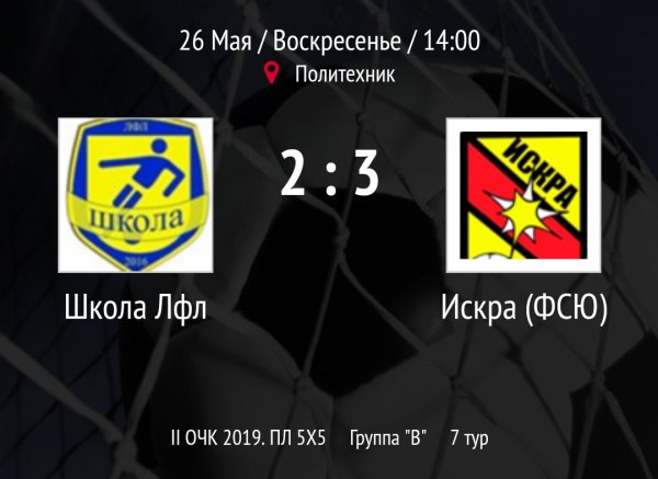 "Школа Лфл" - "Искра"