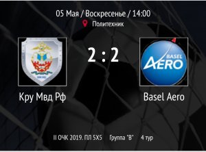 "Кру МВД РФ" - "Basel Aero"