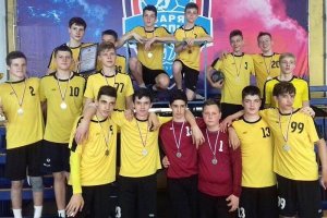 Юношеская команда кубанской школы по гандболу теперь призеры всероссийских соревнований