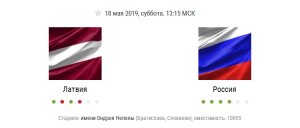 Чемпионат мира по хоккею 2019: Латвия - Россия