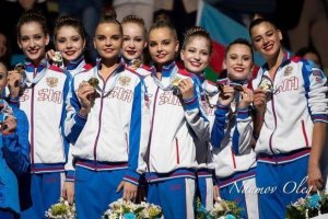 Кубанская гимнастка завоевала 4 золотые медали на чемпионате Европы в Баку
