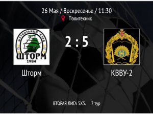 "Шторм" - "КВВУ-2"