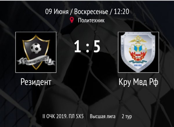 "Резидент" - "Кру МВД РФ"
