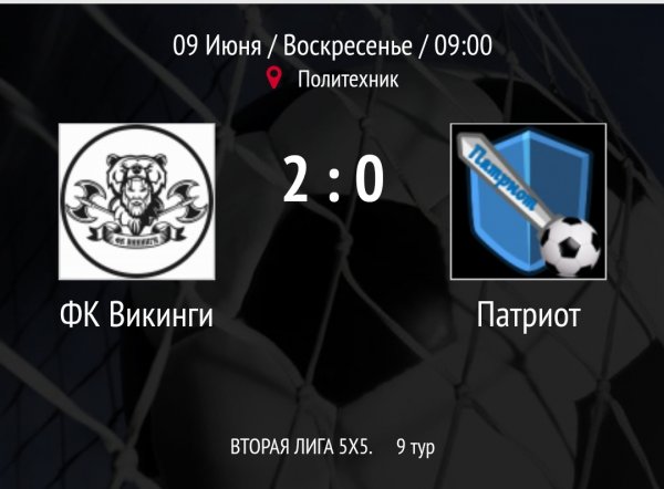 "Викинги" - "Патриот"
