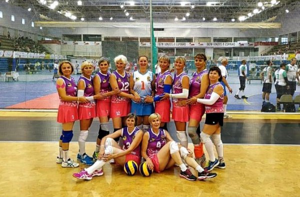 Краснодарские волейболистки выиграли чемпионат мира среди ветеранов в Португалии