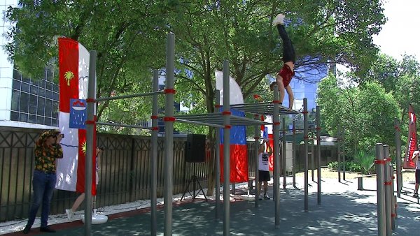 В Сочи открыли очередную воркаут-площадку