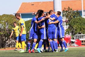 В полуфинале футбольного студенческого Чемпионата Европы Россия сильнее хозяев!