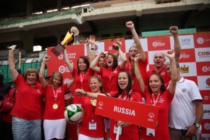 Российские футболистки завоевали золото на Международном чемпионате Специальной Олимпиады 2019