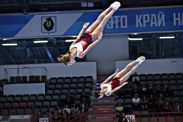 Краснодарская батутистка взяла два золота на чемпионате России