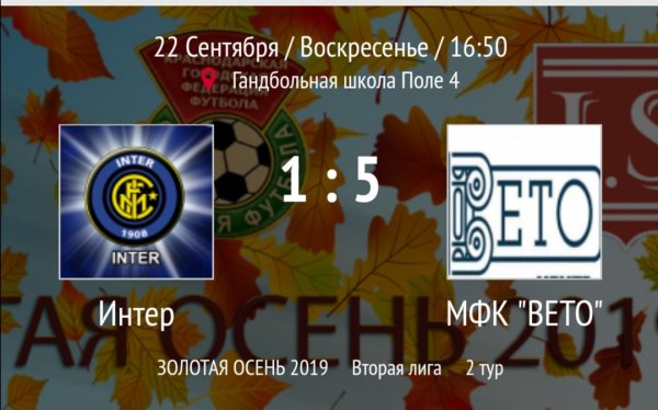 "Интер" - "Вето"