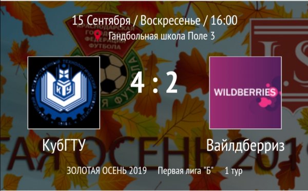 "КубГТУ" - "Вайлдберриз"