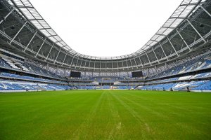 Для футбольного клуба «Краснодар» построенные новые тренировочные поля с подогревом