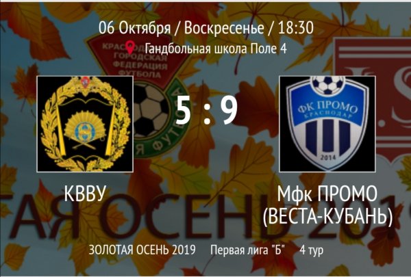"КВВУ" - "Промо (ВЕСТА-КУБАНЬ)"