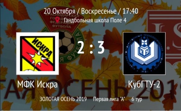 "Искра" - "КубГТУ-2"