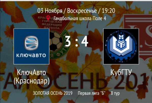 "КлючАвто" - "КубГТУ"