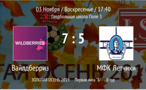 "Вайлдберриз" - "Лётчики"
