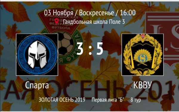 "Спарта" - "КВВУ"