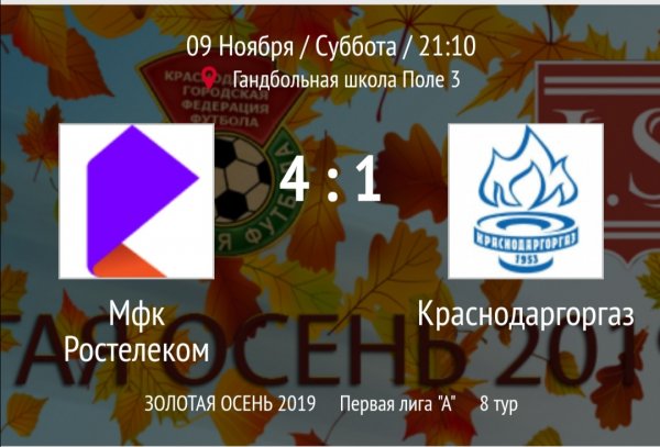 "Ростелеком" - "Краснодаргоргаз"