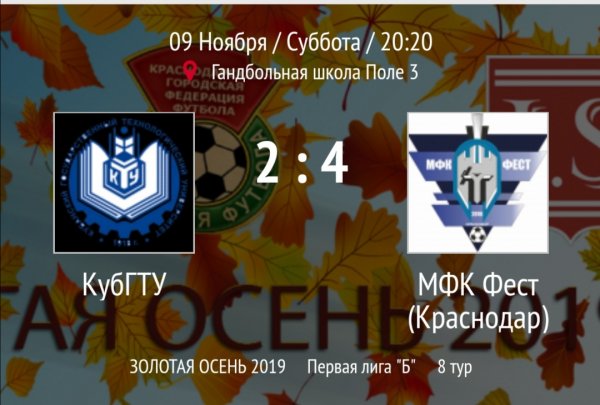 "КубГТУ" - "Фест"