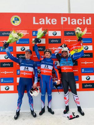 Роман Репилов выиграл золото в спринте на этапе Кубка мира в Лейк Плэсиде