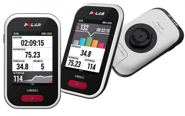 Polar выпустили велокомпьютер с GPS V650
