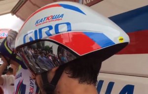 На Тур де Франс Giro испытали новый ТТ-шлем