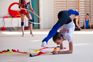 Беговые упражнения в художественной гимнастике