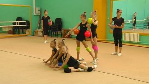 Кубанские гимнастки готовятся к спартакиаде ЮФО среди школьников