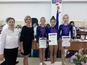 Славянские гимнастки отлично выступили на первенстве Краснодарского края