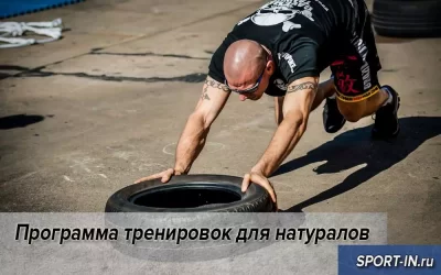 Программа тренировок для натуралов